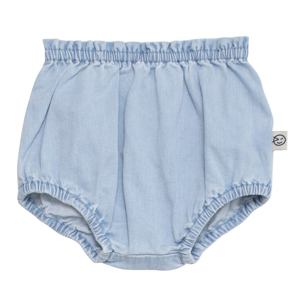 Wynken Pale Bleach Denim Woven Bloomer