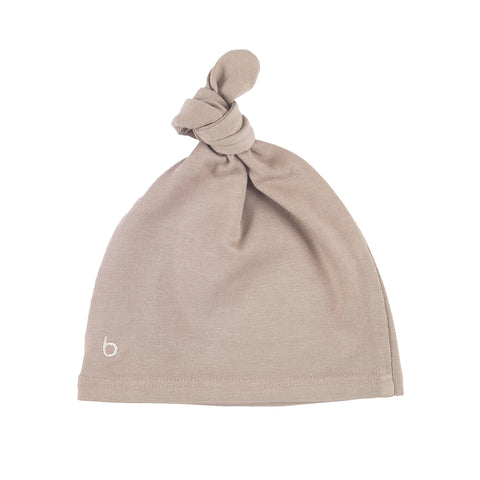 Bacabuche Fawn Knotted Beanie Hat
