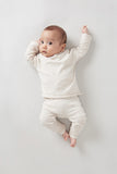 Belle Enfant Parchment Funnel Sweater & Legging Set