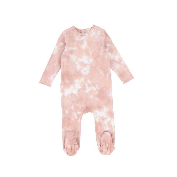 Lil Legs Blush Watercolor Footie