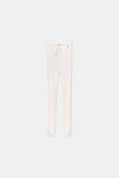 My Little Cozmo Baby Ivory Rib Slub Button Legging Set