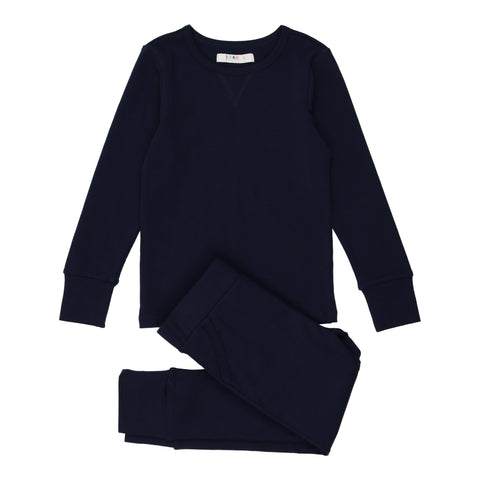 Coco Blanc Navy Crew Pjs