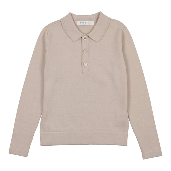 Coco Blanc Cream Knit Polo