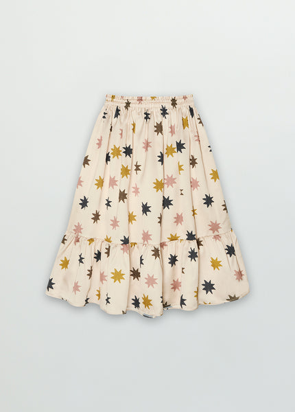 The New Society Stars Print Daria Skirt