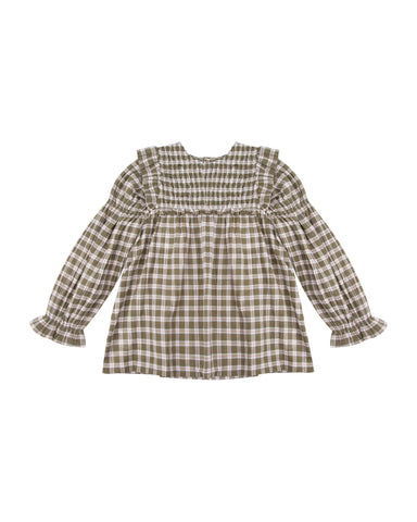 The New Society Herb Check Dominique Blouse