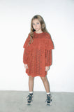 Andorine Brick Lace Dress
