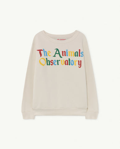 TAO White The Animals Bear Kids Sweatshirt