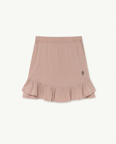 TAO Soft Brown Logo Slug Kids Skirt