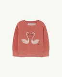 TAO Red Swan Bear Baby Sweatshirt