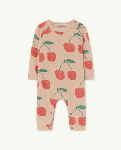 TAO Pink Cherries Owl Cherries Pyjama