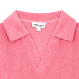 Hundred Pieces Pink Terry Polo Shirt