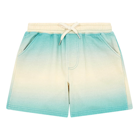 Hundred Pieces Green Cotton Shorts