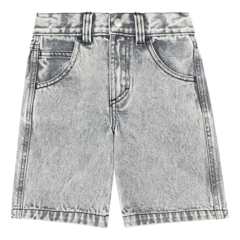 Hundred Pieces Denim Grey Shorts