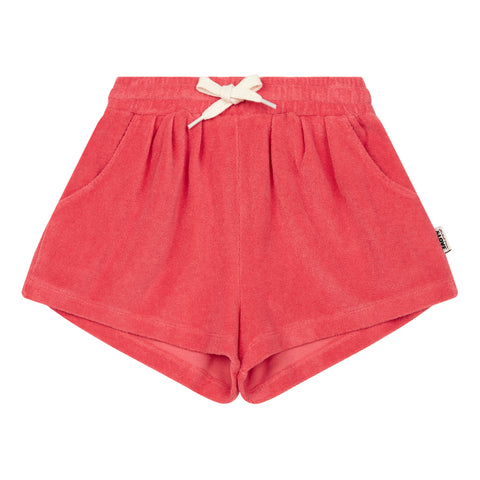 Hundred Pieces Girls Coral Terry Shorts