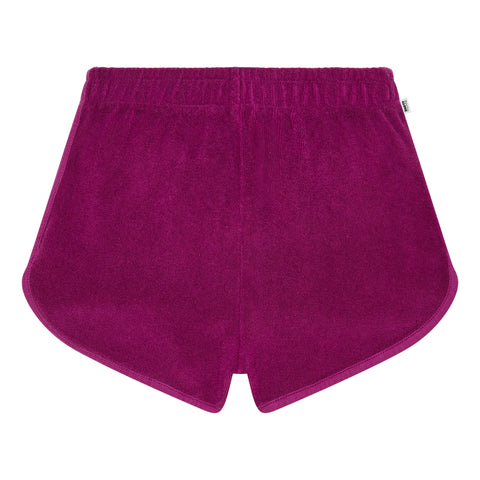 Hundred Pieces Girls Blackcurrent Terry  Shorts