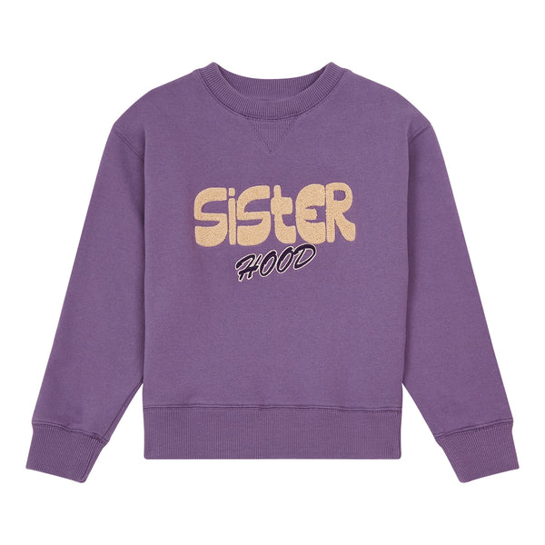 Hundred Pieces Purple Sister Hood Sweatshirt