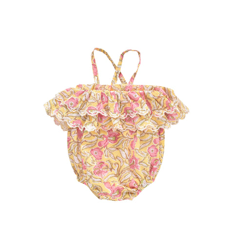 Louise Misha Lemon Patchouli Spring Kumal Romper