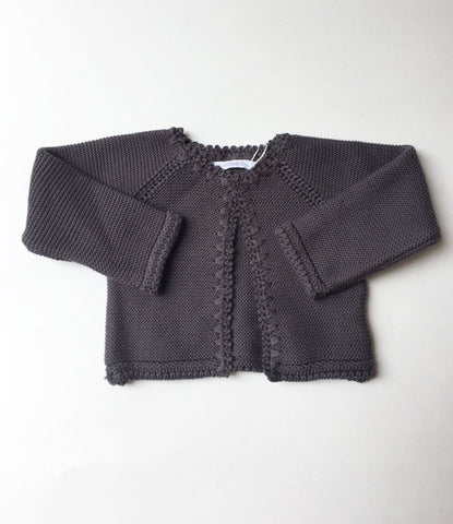 Pilar Batanero Dark Grey Cardigan