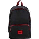 Hugo Black & Red Backpack