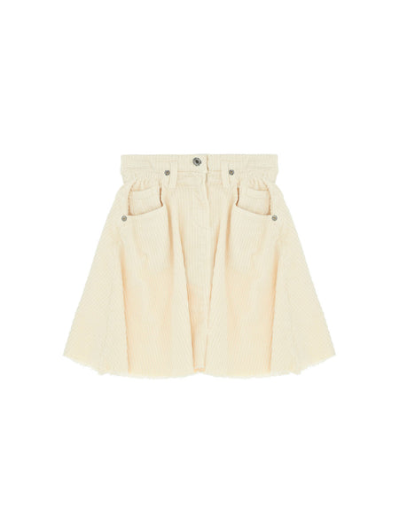 Dixie Ivory Corduroy Skirt