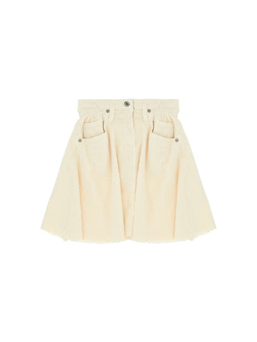 Dixie Ivory Corduroy Skirt