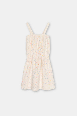 My Little Cozmo Ginger Ivory Confetti Terry Dress