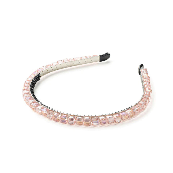 Halo Luxe Pink Gemma Gemstone Headband