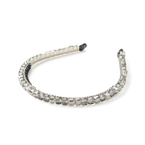 Halo Luxe Pewter Gemma Gemstone Headband