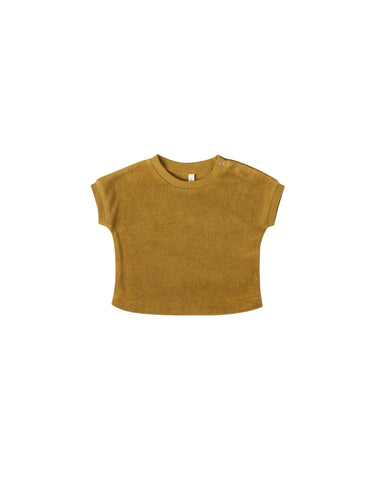Quincy Mae Ocre Terry Set
