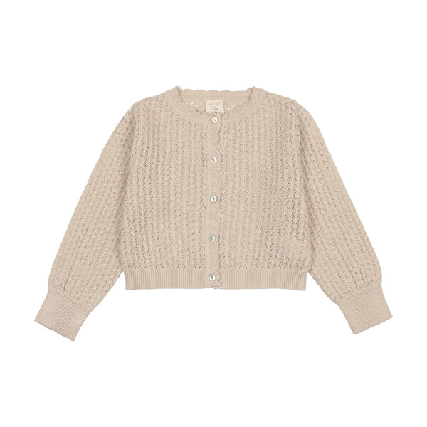 Lil Legs Oat Girl Cardigan