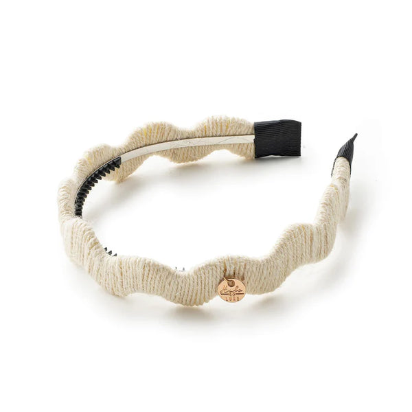 Halo Luxe Cream Goldie Woolen Headband