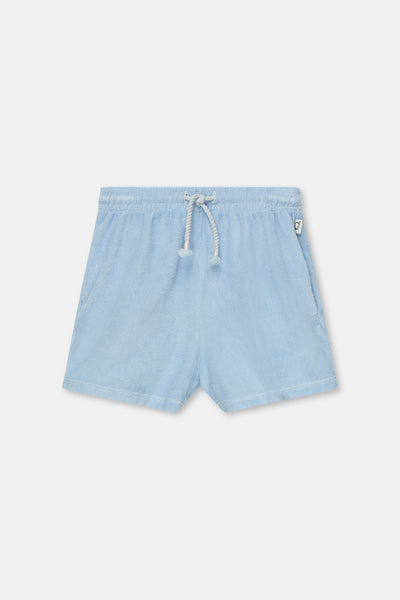 My Little Cozmo Kids Hume Blue Terry Shorts