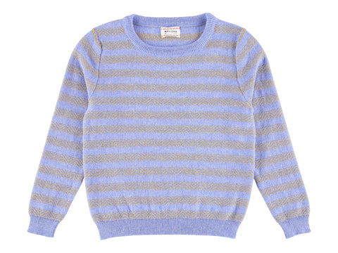 Morley Hawk Breezy Blue Stripe Sweater
