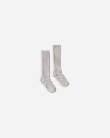 Rylee & Cru Dove Solid Knee Socks