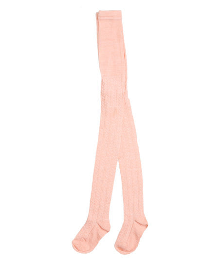 Nui Organic Pink Merino Wool Tights