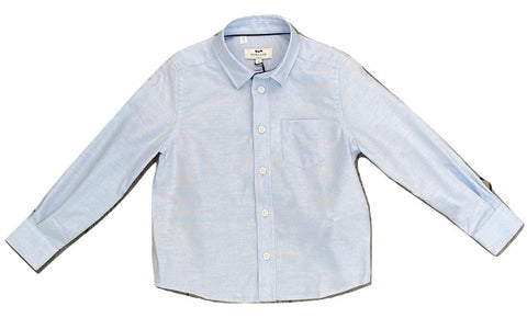 Cyrillus Light Blue Jacobin Long Sleeve Shirt