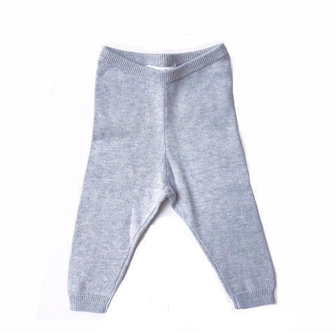 Oscar et Valentine Grey Knit Leggings