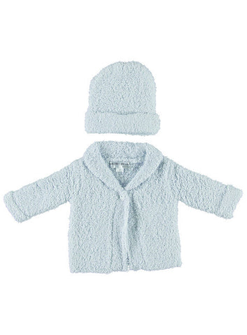 Barefoot Dreams COZYCHIC® CARDIGAN AND HAT SET