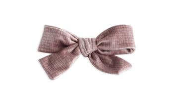 Arbii Printed Rose Vintage Velvet Bow Clip