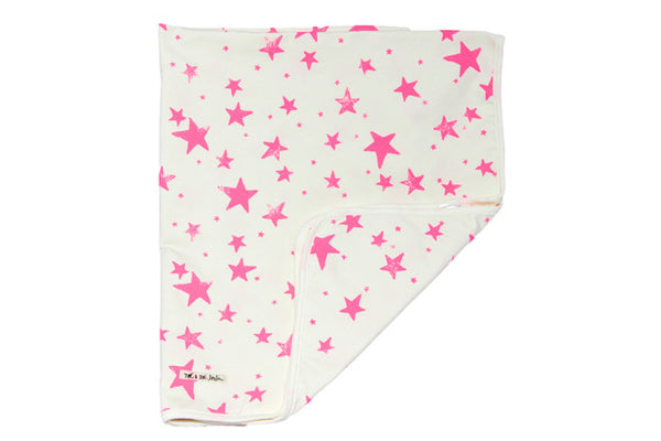 Noe & Zoe BOS Pink Star Blanket