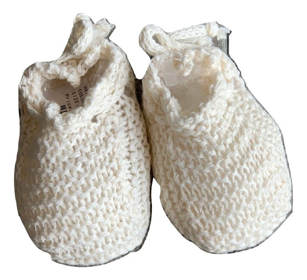 Message In The Bottle Natural Gaby Knit Booties