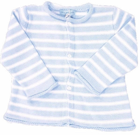 Nanos Baby Cardigan Stripe