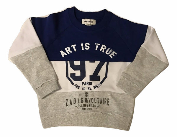 Zadig et Voltaire Color Block Sweatshirt