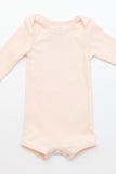 Flora and Henri Long Sleeve Onesie With Snaps Blossom