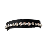 Halo Luxe Isabella Embellished Tie Back Headband Black