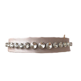 Halo Luxe Isabella Embellished Tie Back Headband Champagne