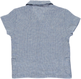Bebe Organic Sea Blue Jack Shirt
