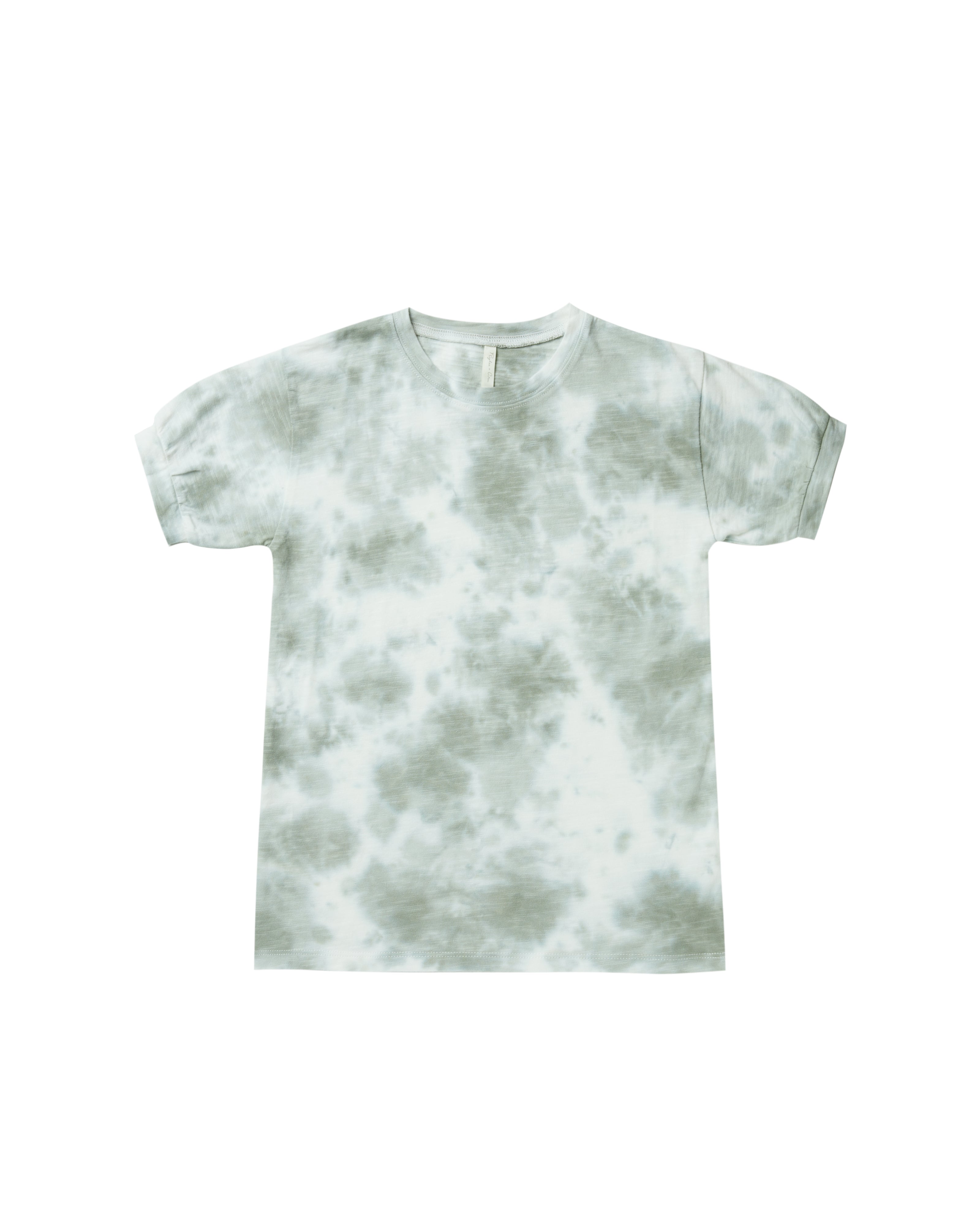Rylee & Cru Aqua Tie Dye Jersey Shirt Dress Rylee & Cru Aqua Tie Dye Jersey Shirt Dress