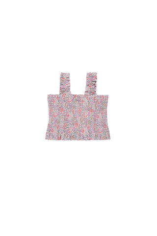 The New Society Liberty Sweet May Leopolda Top + Short