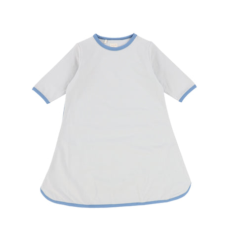 Lil Legs Blue/Royal Three Quarter Sleeve Track Dress